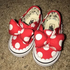 Toddler Disney Minnie Mouse Vans Slip Ons